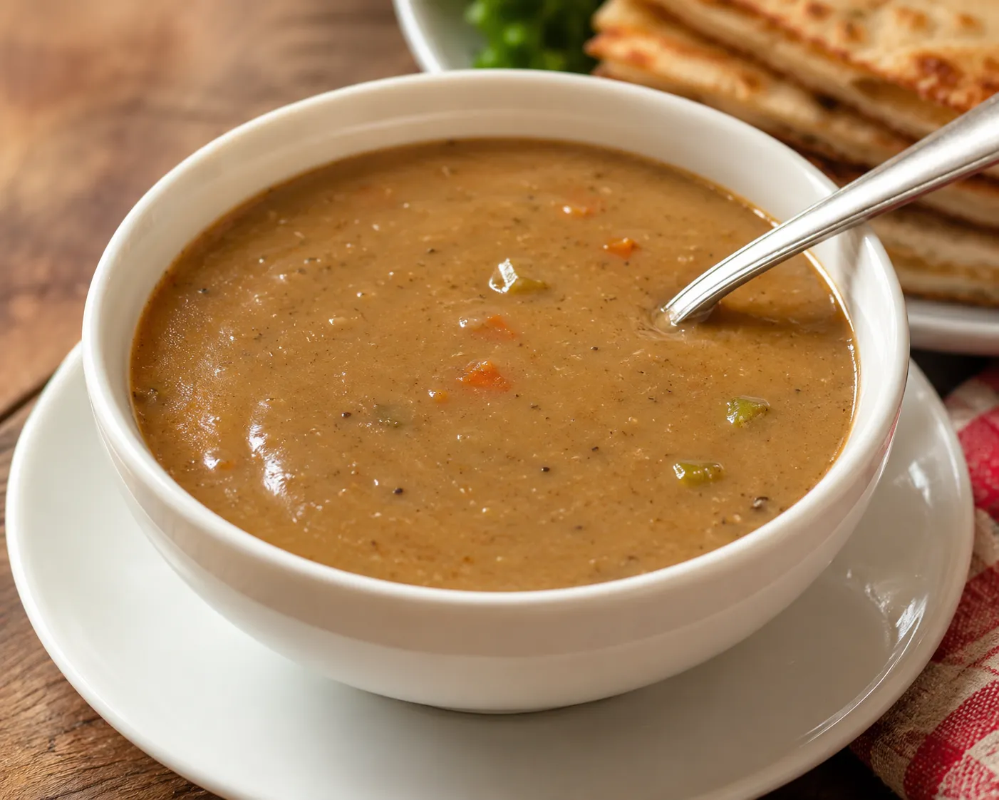 Homemade soup made fresh daily at Seven Sisters Motel & Restaurant in Seven Sisters Falls, MB